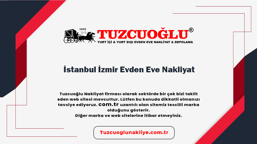 İstanbul İzmir Evden Eve Nakliyat