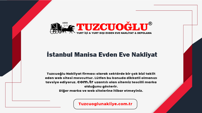 İstanbul Manisa Evden Eve Nakliyat