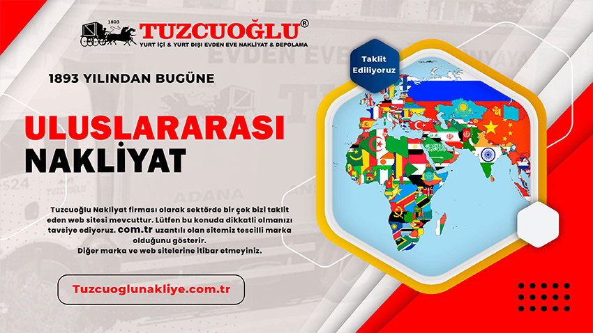 uluslararası evden eve nakliyat